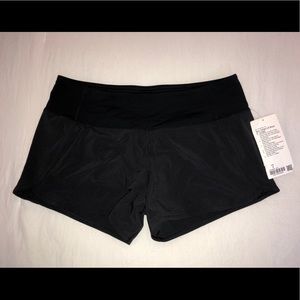 Brand new Lululemon black shorts